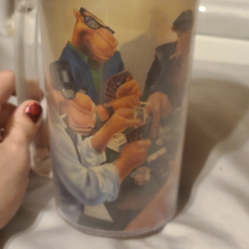 Vintage camel freezer cup